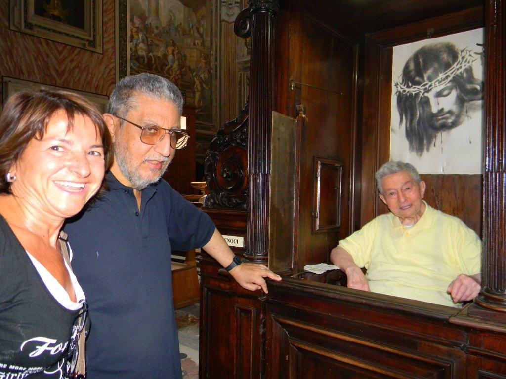 Con Gabriella Sbattella e Giuseppe Bortone sj