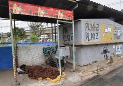 Un povero nella favela di Varginha 