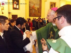Il battesimo di Stefano Gregorio
