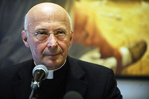Il Cardinale Bagnasco, presidente della Cei