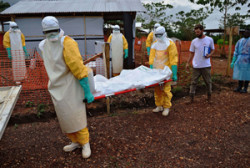 Ebola minacciosa