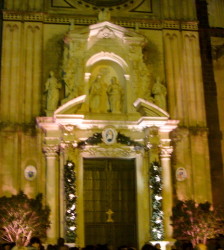 La porta santa della Cattedrale di Acireale pronta per l'apertura