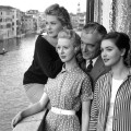 Vittorio De Sica sul set di Souvenir d’italie