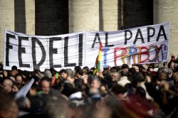 Vatican City 24 February 2013<br />
The last Angelus of Pope Benedict XVI