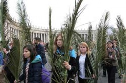 Numerosi i giovani presenti in piazza San Pietro per la celebrazione