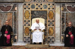 Papa Francesco incontra i diplomatici accreditati presso la Santa Sede
