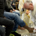 ITALY-VATICAN-POPE-PRISON-EASTER-HOLY THURSDAY