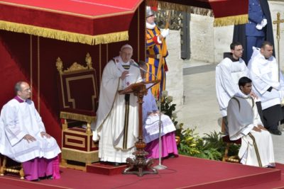 Papa Francesco. La messa di insediamento: come San Giuseppe, custodire è il “servizio” del vescovo di Roma