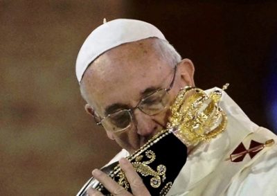 La prima omelia di Papa Francesco alla GMG di Rio: “Qui ad Aparecida si è realizzata l’unità tra fede del popolo e magistero”