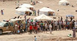 Campo profughi in Siria
