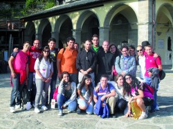 Giovani ad Assisi
