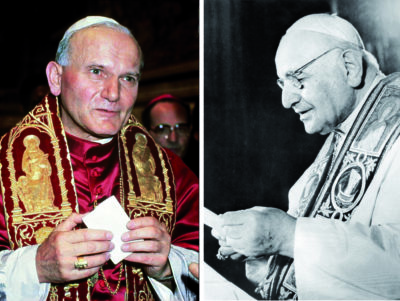 Il prossimo 27 aprile Papa Francesco canonizzerà Giovanni XXIII e Giovanni Paolo II
