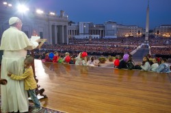 Papa a san Pietro
