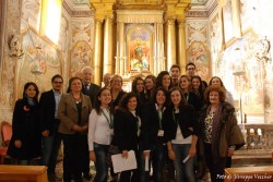 Il gruppo degli apprendisti ciceroni del Liceo classico di Acireale