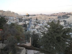 Gerusalemme e le mura della città antica