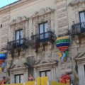 2 – Le mongolfiere e le maschere realizzate dai ragazzi del carcere minorile