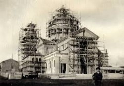 chiesa madre di mascali in costruzione