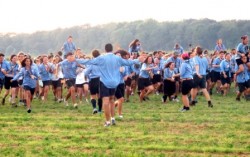 Un gruppo di partecipanti alla Route nazionale di San Rossore