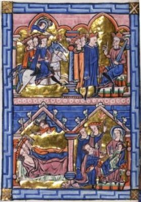Teologia e arte 5 / L’adorazione dei Magi rappresentata in una miniatura medievale britannica