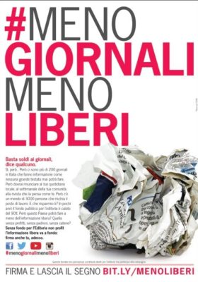 Meno giornali, meno libertà / Un’Italia senza voci smetterebbe d’esistere