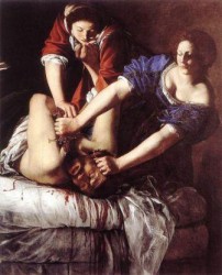 Artemisia Gentileschi: Giuditta e Oloferne