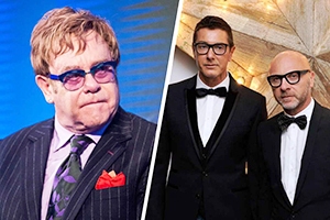 Temi sensibili / Sir Elton John contro Dolce & Gabbana che si erano permessi di pronunciarsi controcorrente