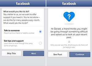 Internet / Facebook crea nuovi strumenti per la prevenzione al suicidio
