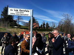 Ai bordi della cronaca / Sulla strada di Lea. Fossano (Cn) dedica una via a una vittima della ‘ndrangheta