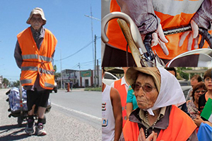 Una storia buona / La “nonna pellegrina” a 91 anni da Milano nella terra di Papa Francesco: ha camminato per 1200 km