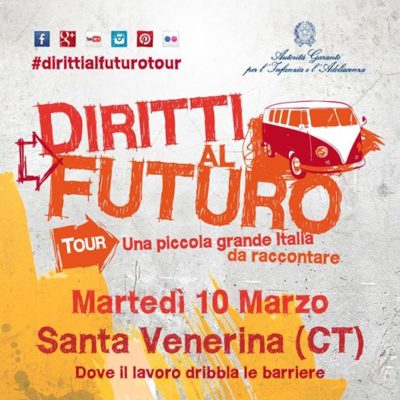 Santa Venerina / Il garante dell’infanzia Spadafora in visita presso la casa famiglia di Linera con il tour “Diritti al futuro”