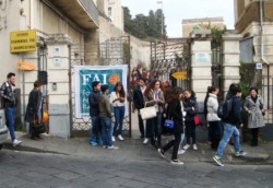 L'ingresso del Centro di ricerca per l'agrumicoltura di Acireale