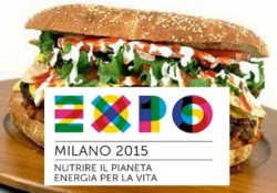 corretto EXPO 2015 - Manifesto con maxi panino (412 x 289)