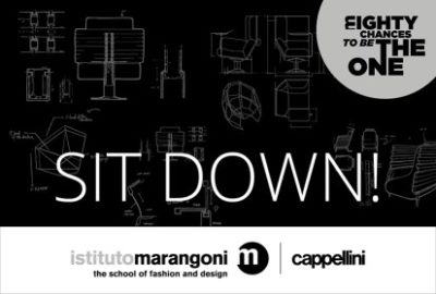 Concorsi / “Sit down!” e i designer di tutto il mondo potranno creare nuove tipologie di sedute!