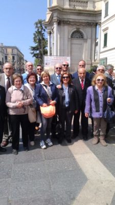 Pellegrinaggi / Amicizia e spiritualità per i soci del Serra club in visita al Santuario della Madonna di Pompei