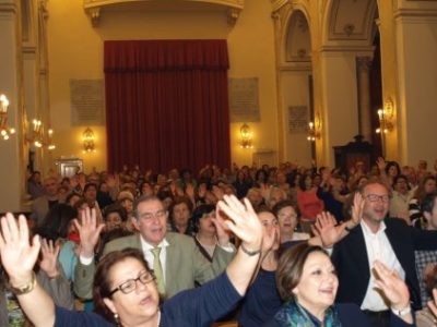 Riinovamento nello Spirito / Convocazione diocesana nella chiesa di Pozzillo. “La gioia nel Signore” vissuta col vescovo e il presidente Martinez