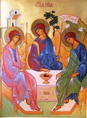 Teologia e arte 16 / L’icona della Trinità del monaco russo Rublev