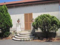 L'ingresso della villa