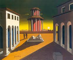 Artistica / Il filo di Arianna. Presenza costante nelle Piazze di de Chirico: indica la strada metafisica