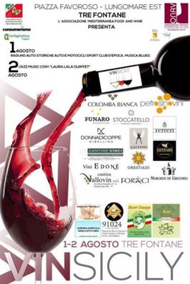 Campobello di Mazara / L’1 e 2 agosto “VinSicily”: vino e solidarietà per la promozione del territorio