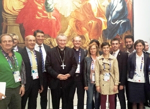 Expo e Santa Sede / La visita del segretario di Stato Parolin: “Qui i nostri valori, lo scopo è raggiunto”