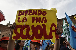 Scuola / Una protesta per ogni stagione. La genericità suggerisce il ripetersi di una stanca ritualità