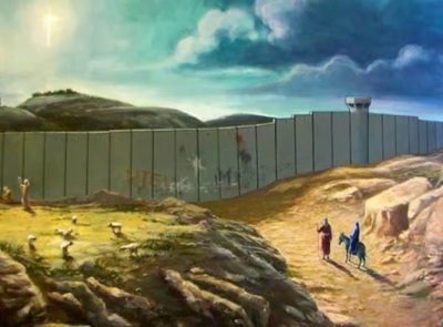 Quotidiano / Il cammino, il muro, la fatica. Quanta realtà nell’opera provocatoria di Banksy…