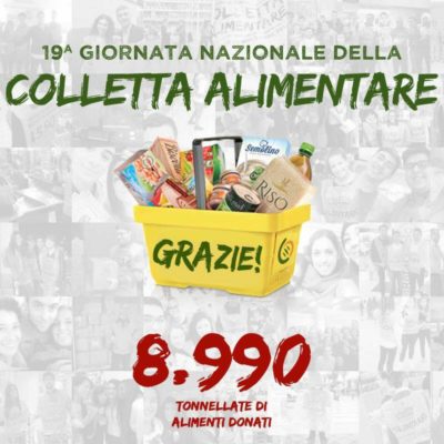 Colletta alimentare 2015 / In Sicilia raccolte 446 tonnellate di alimenti. Preziosa l’opera di 16.500 volontari