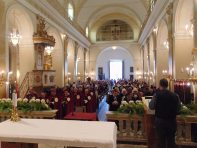 Diocesi / A Santa Venerina l’annuale raduno delle Confraternite nel segno del servizio e della misericordia