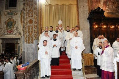 Diocesi / Conferiti in Cattedrale i ministeri di lettore a 4 seminaristi e di accolito a due