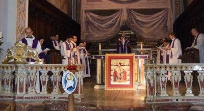 Diocesi / La Festa del perdono ad Aci Sant’Antonio. Il vescovo mons. Raspanti ai giovani: “Gesù vuole parlare al vostro cuore e farvi riflettere”