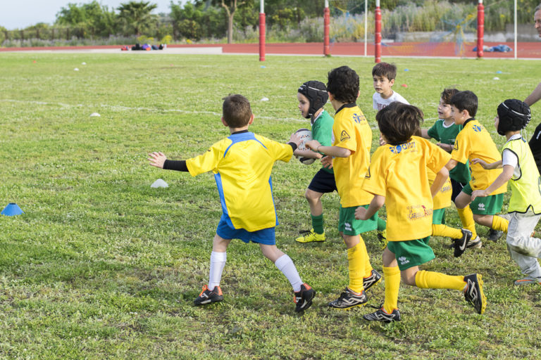 Sport / Al Polivalente di Acicatena minirugby a sostegno di Telethon. L’assessore D’Anna: ” Solidarietà e cooperazione valore altamente educativi”