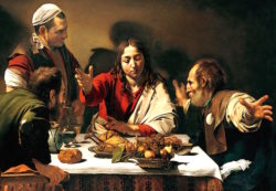 Caravaggio, Cena di Emmaus