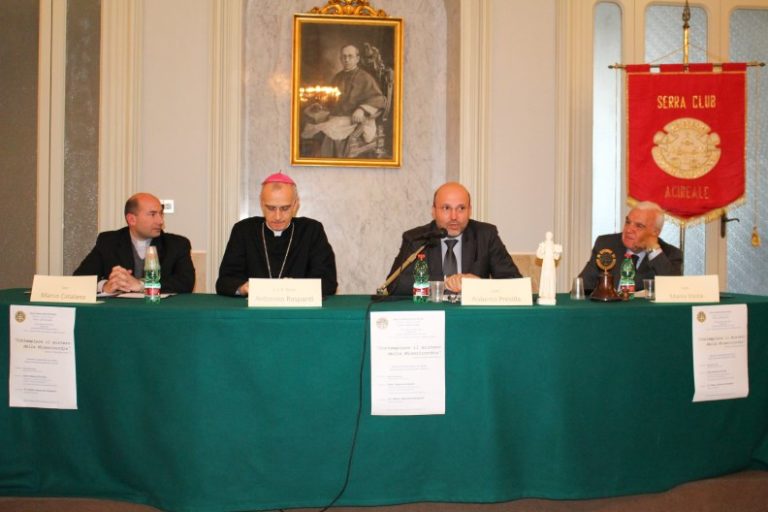 Serra Club / Relazione di Roberto Presilla e conclusioni del vescovo Raspanti: “Non c’è misericordia senza amore”