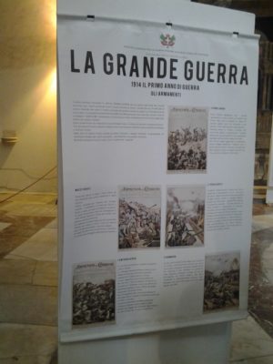 Catania / La Grande Guerra del 1915-18 celebrata attraverso le copertine della “Domenica del Corriere” in mostra nel sacrario di San Nicolò L’Arena